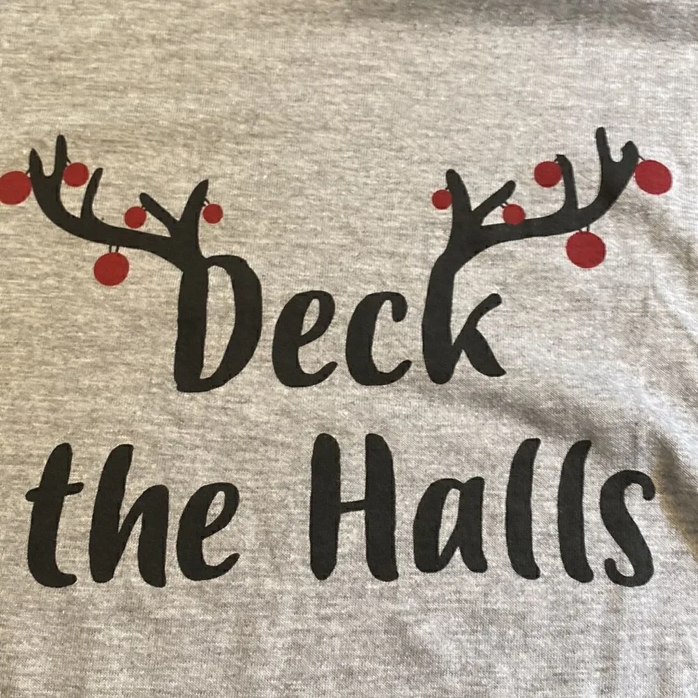 Natural Reflections Deck The Halls Long Sleeve T-shirt